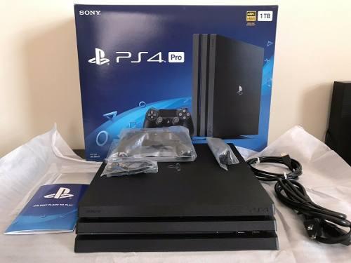 Sony Playstation 4 Pro 2tb Ps4 Pro Gaming Console Negro