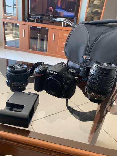 Vendo Camara Nikon D7200 + 2 Lentes