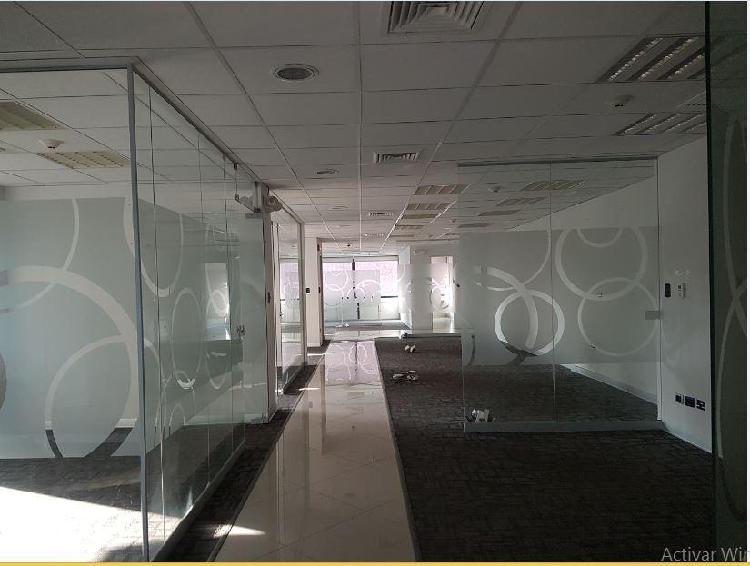 441 m² Alquilo Oficina en Edificio Corporativo San Isidro