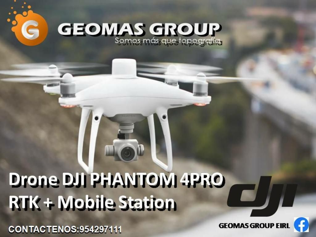 Drone Phanthom 4 pro con RTK