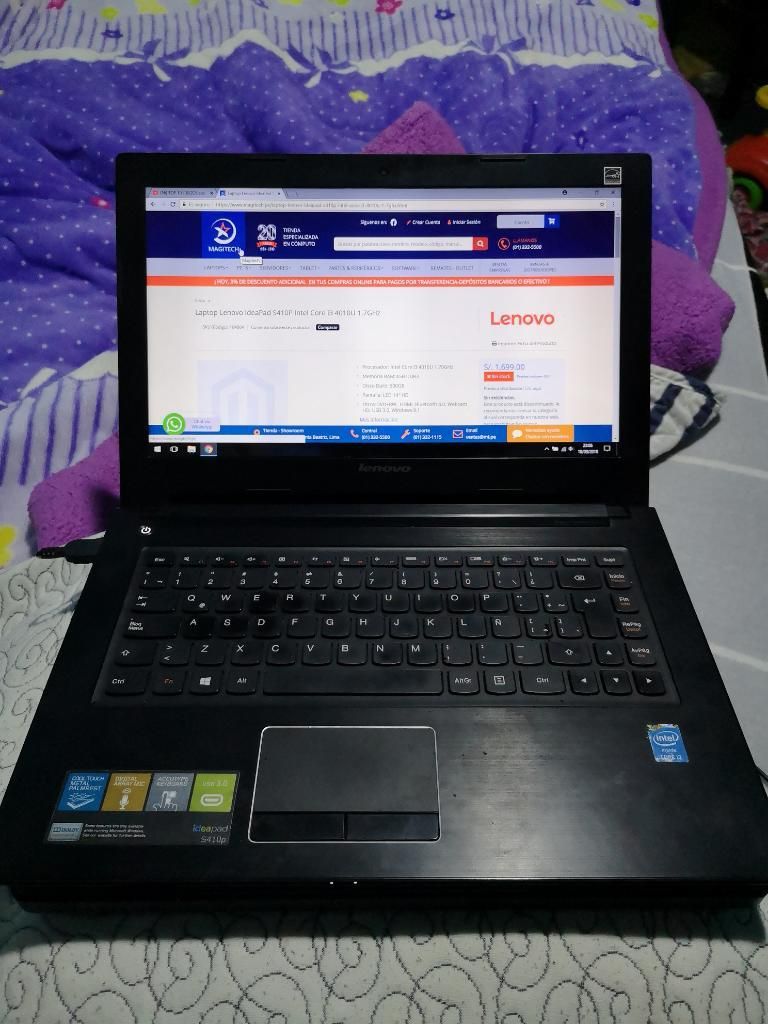 Lapto Lenovo S410p I3