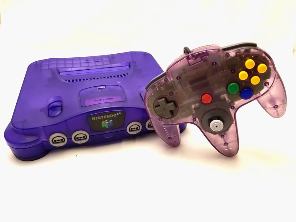Nintendo 64 funtastic series night blue de colección