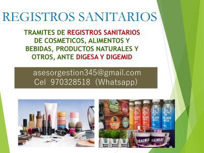 TRAMITES DE REGISTROS SANITARIOS - Cel 970328518
