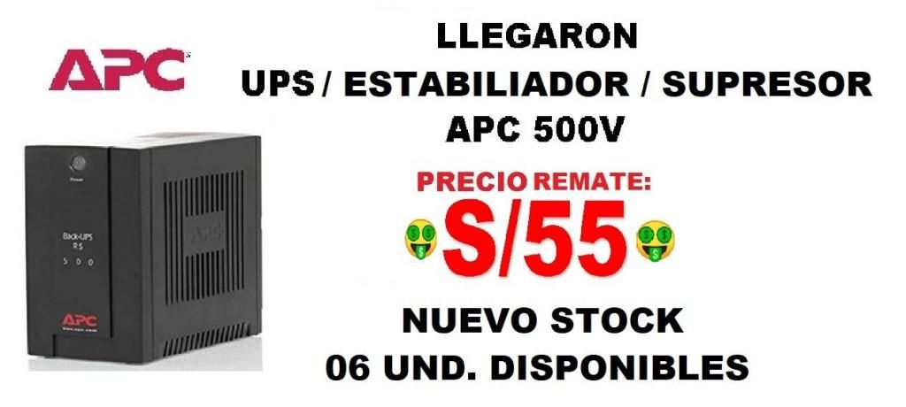 UPS APC BACK RS 500V / SOMOS TIENDA MASTER TEC 1.0