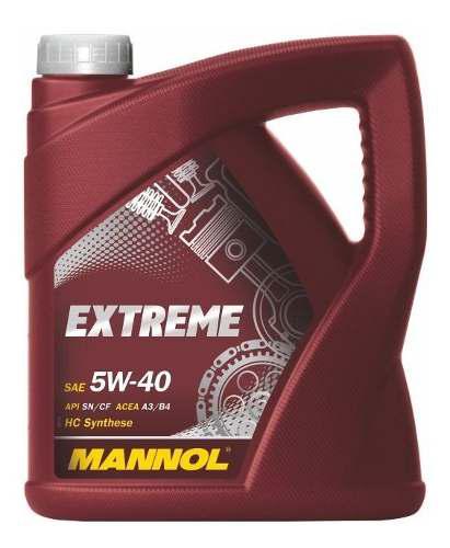 Aceite Sae 5w40 Extreme Mannol