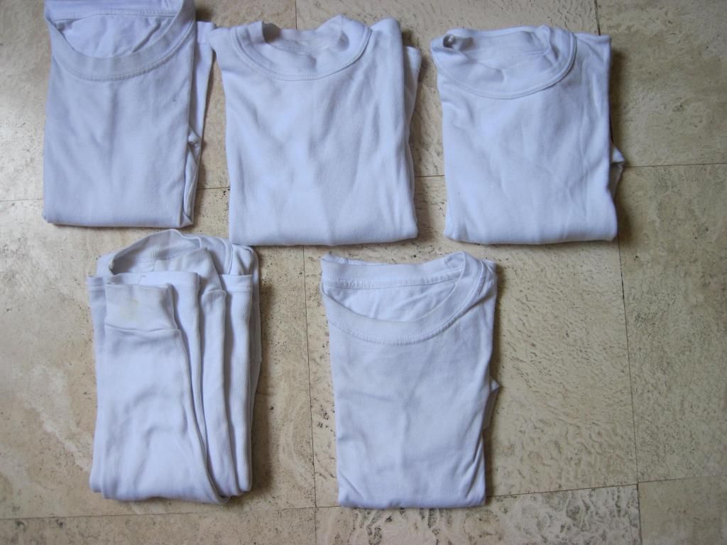 Camisetas, polos talla 8 S/ 22 soles (5 piezas)