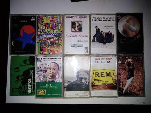 Cassette Varios Importados Y Nacionales