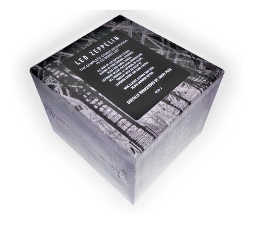 Led Zeppelin The Complete Studio Recordings 10 Cd Box Set