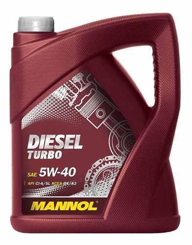 Mannol Aceite Full Sintético Sae 5w40 Diesel Turbo