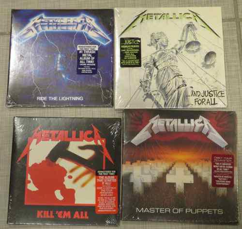 Metallica Cds Nuevos Y Sellados