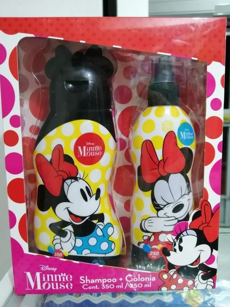 Set Minnie Mouse colonia 250 ml shampoo 350 ml