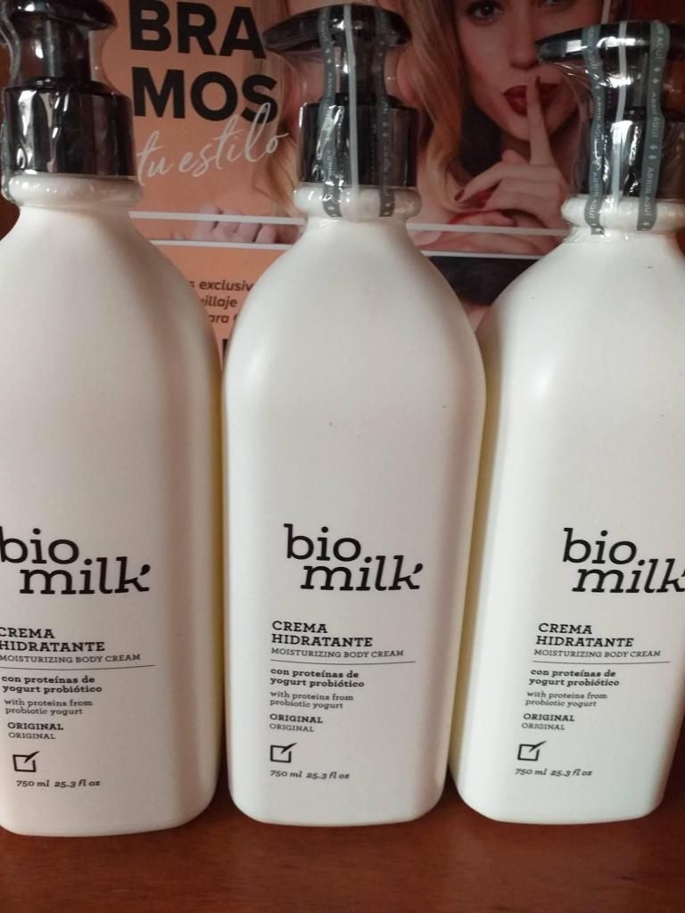 bio milk cremas hidratantes
