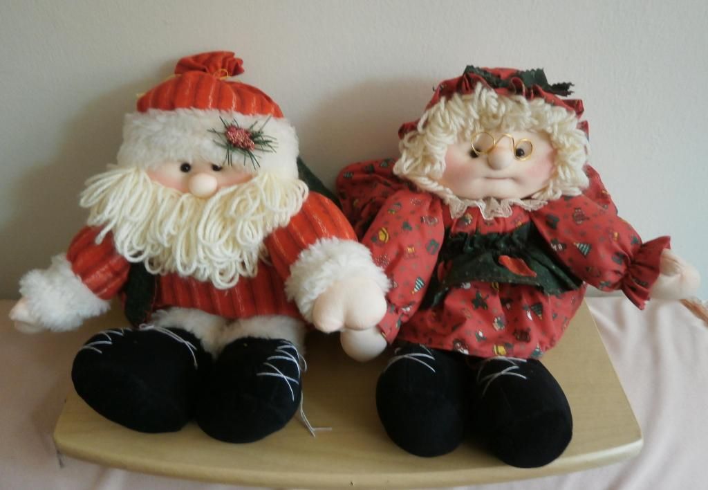 Muñecos Navideños Papa Noel Y Mama Noela