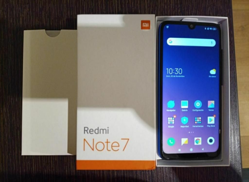Redmi Note 7 Global 4gb-128gb 9.5 de 10