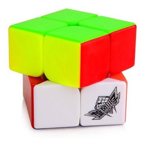 Rubik Cubo Magico Cyclone Boys 2x2 Full Color Juguete Speed
