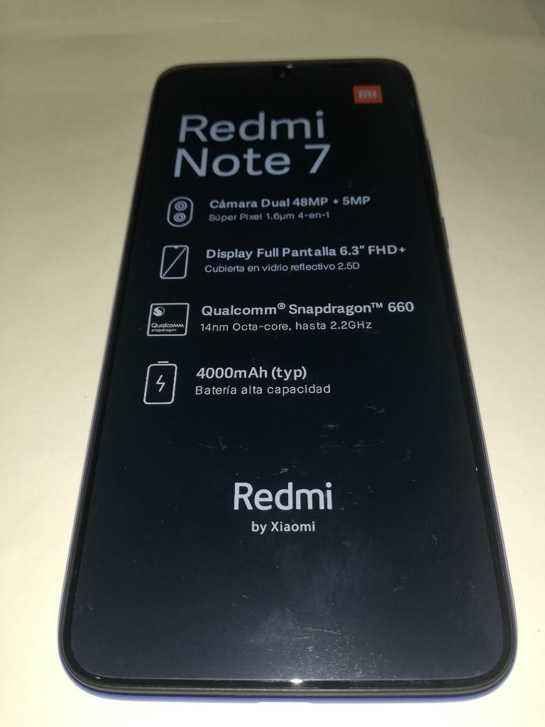 Xiaomi Redmi Note7 64gb Blue REMATE