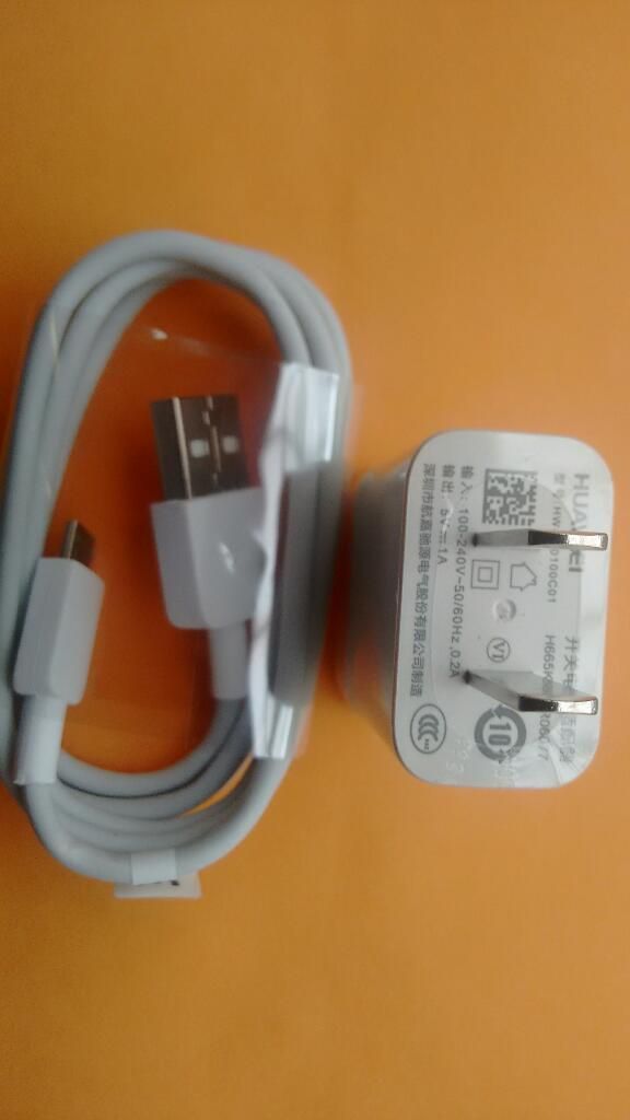 Cable y cargador Huawei Original 2 Amperios caja sellado de