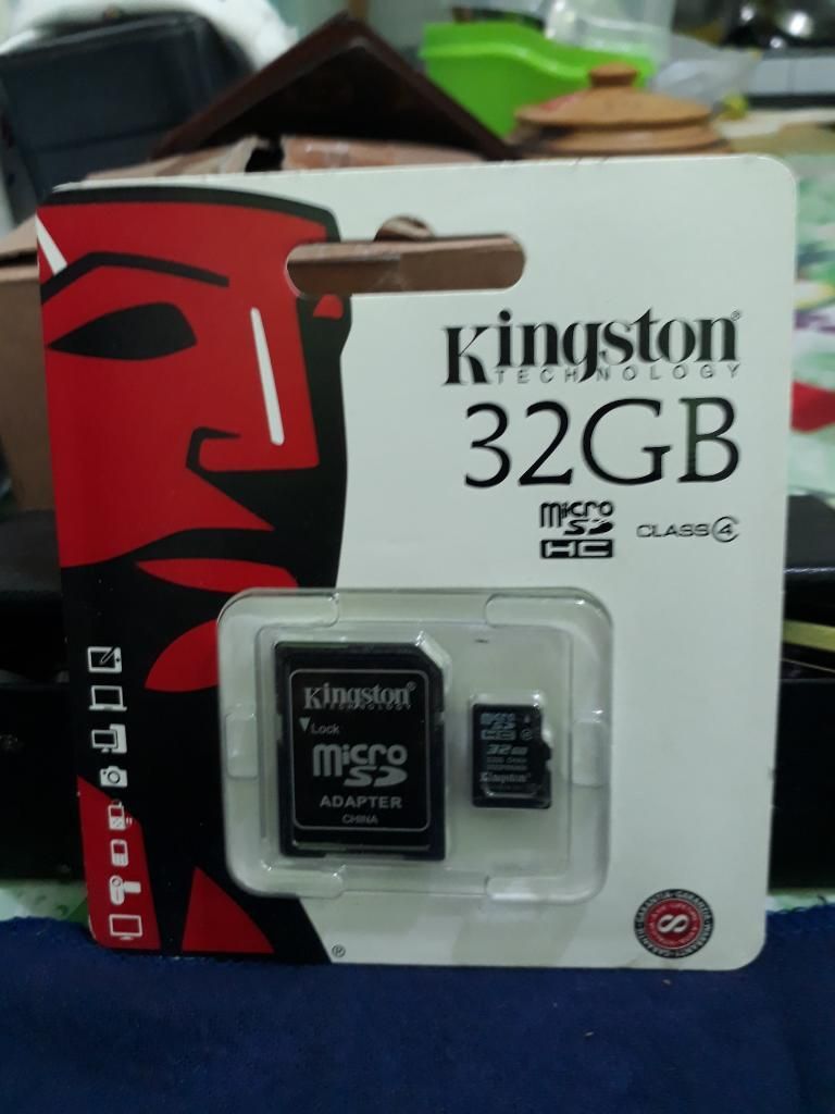 Memoria Microsd Kingston Clase4 32gb
