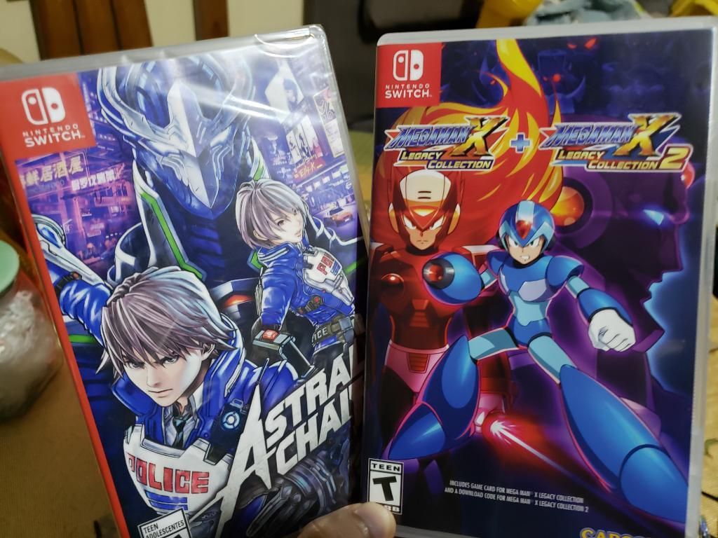 Astral Chain Y Megaman Collectionx1 X2