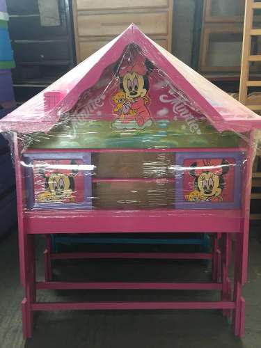 Cama Cuna Plaza Y Media Minie