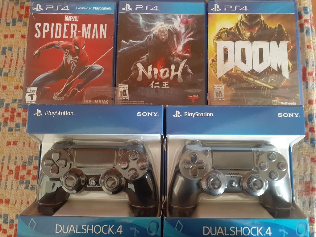 Mandos Y Juegos Ps4