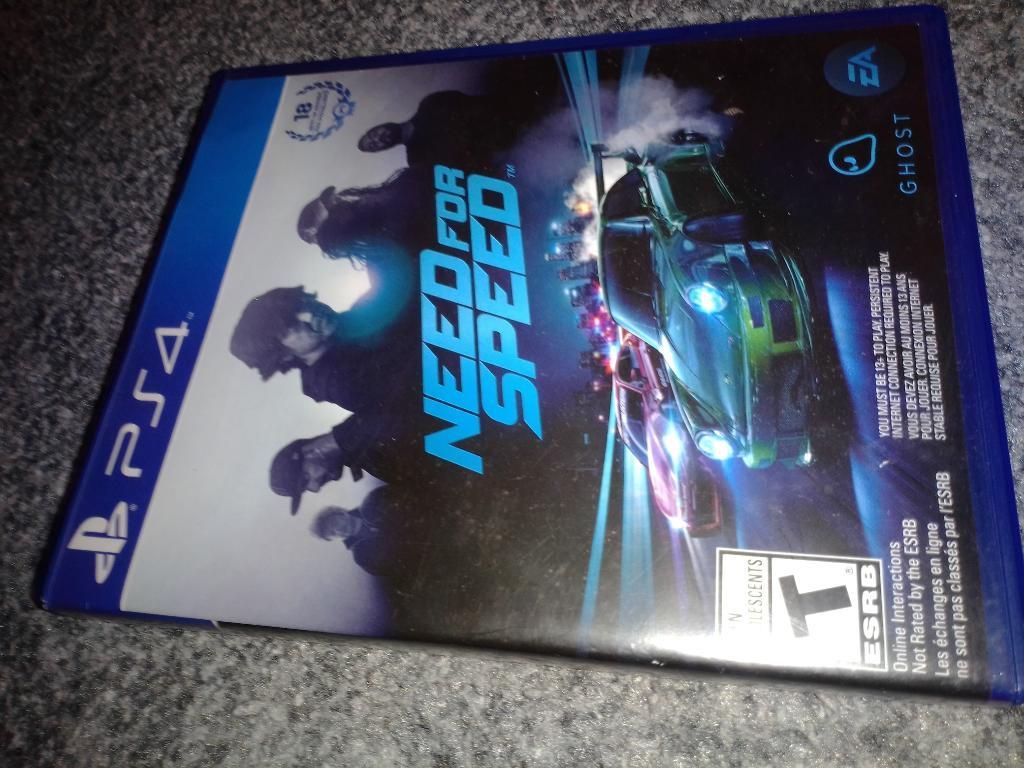 Need For Speed Ps4