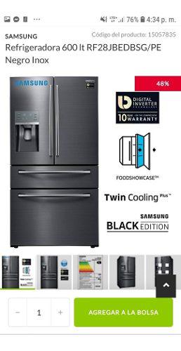 Refrigeradora Samsung 781lt Rf28jbedbsg/pe Nuevo