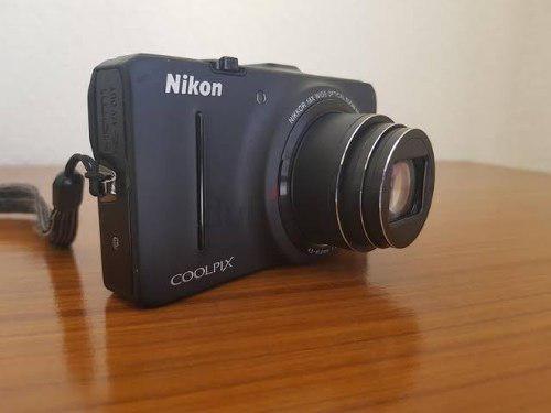 Camara Nikon Coolpix S9300 Gps Zoom 18x 16mp Sd 16gb