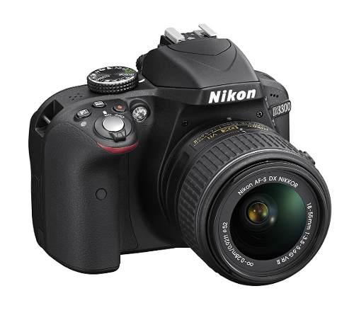 Cámara Nikon D3300 Con Lente 18-55mm Sellada En Caja