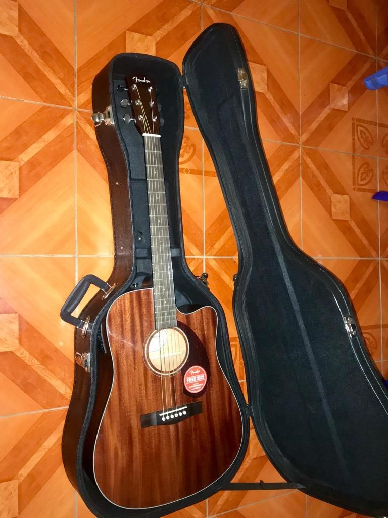 Guitarra Fender Electroacustica Cd-140sc