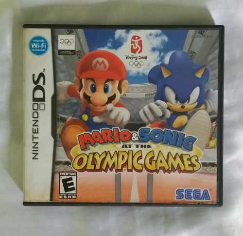 Mario Y Sonic At The Olympic Games Caja Vacia Nintendo Ds