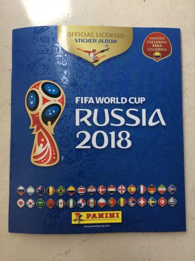 album mundial russia  panini