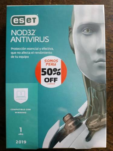 Antivirus Nod 32 2019 1 Pc 50% Off