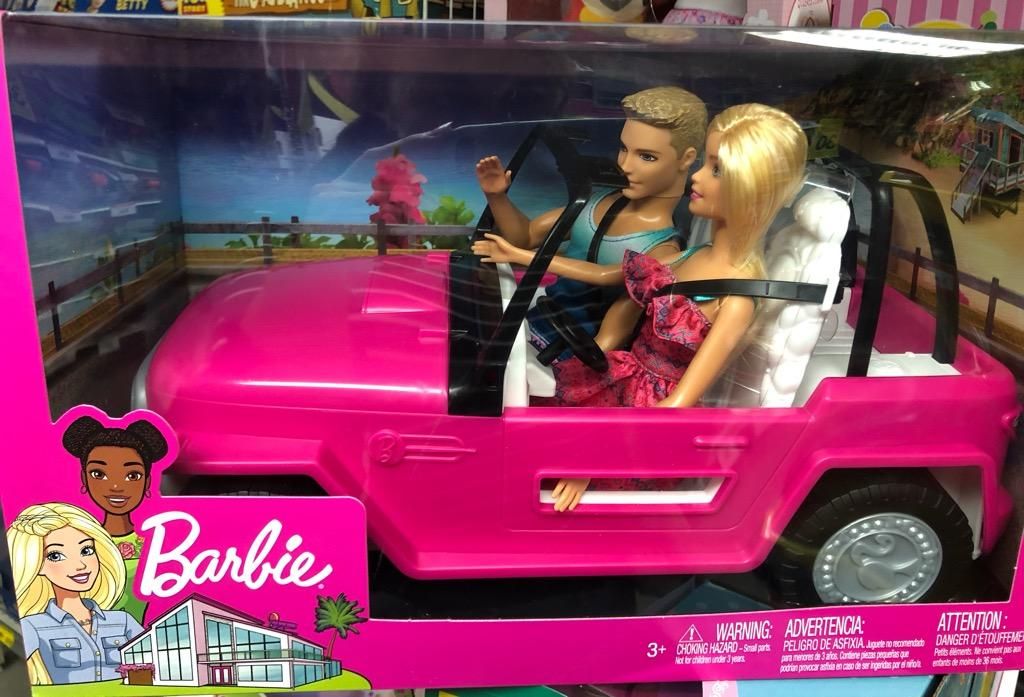 Auto de Playa de Barbie