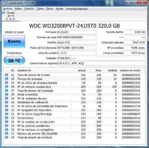Disco Duro Sata Westerndigital 320gb Laptop/ps3