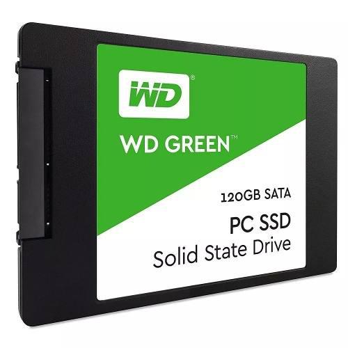 Disco Sólido Ssd 2.5'' 7mm Wd Green 120gb Sata - 6gb/s