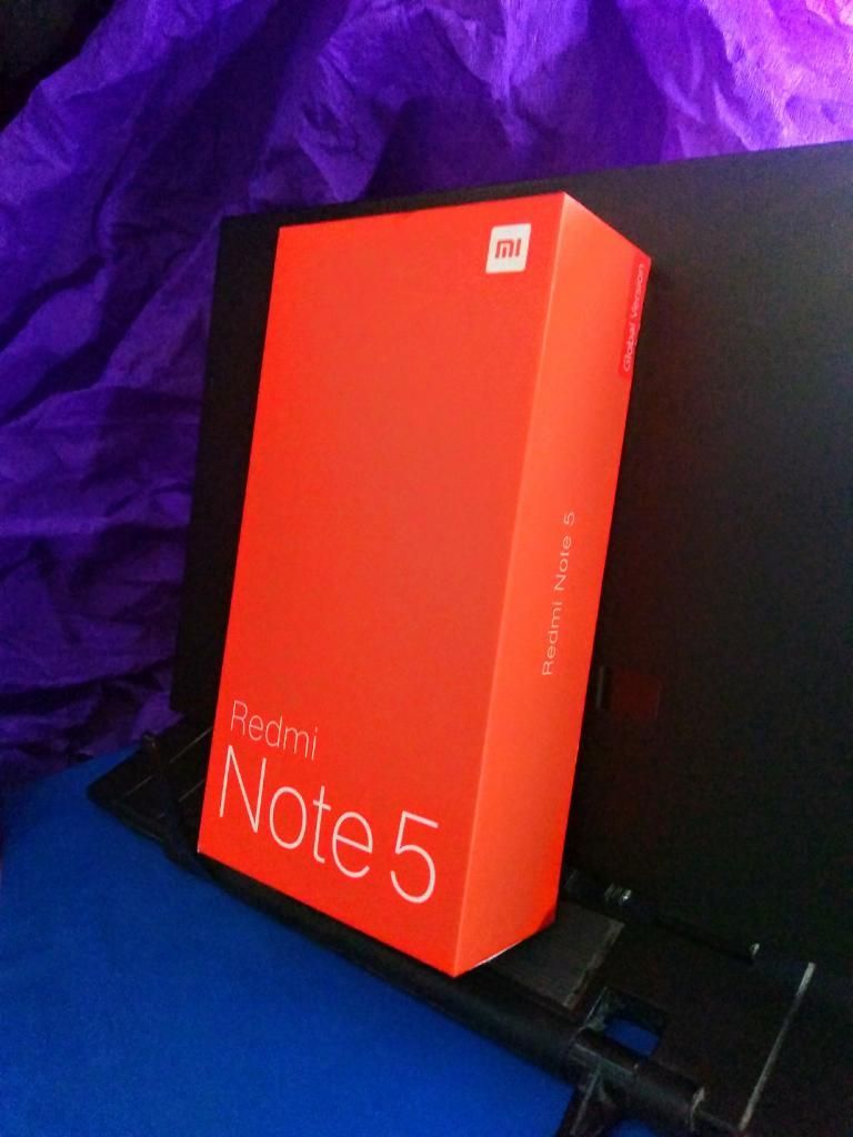 Redmi Note 5 Caja Vacía Xiaomi con Mica