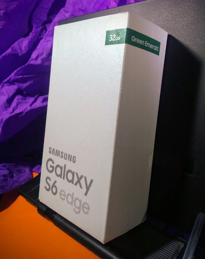 S6 Edge Caja Vacía Samsung Original