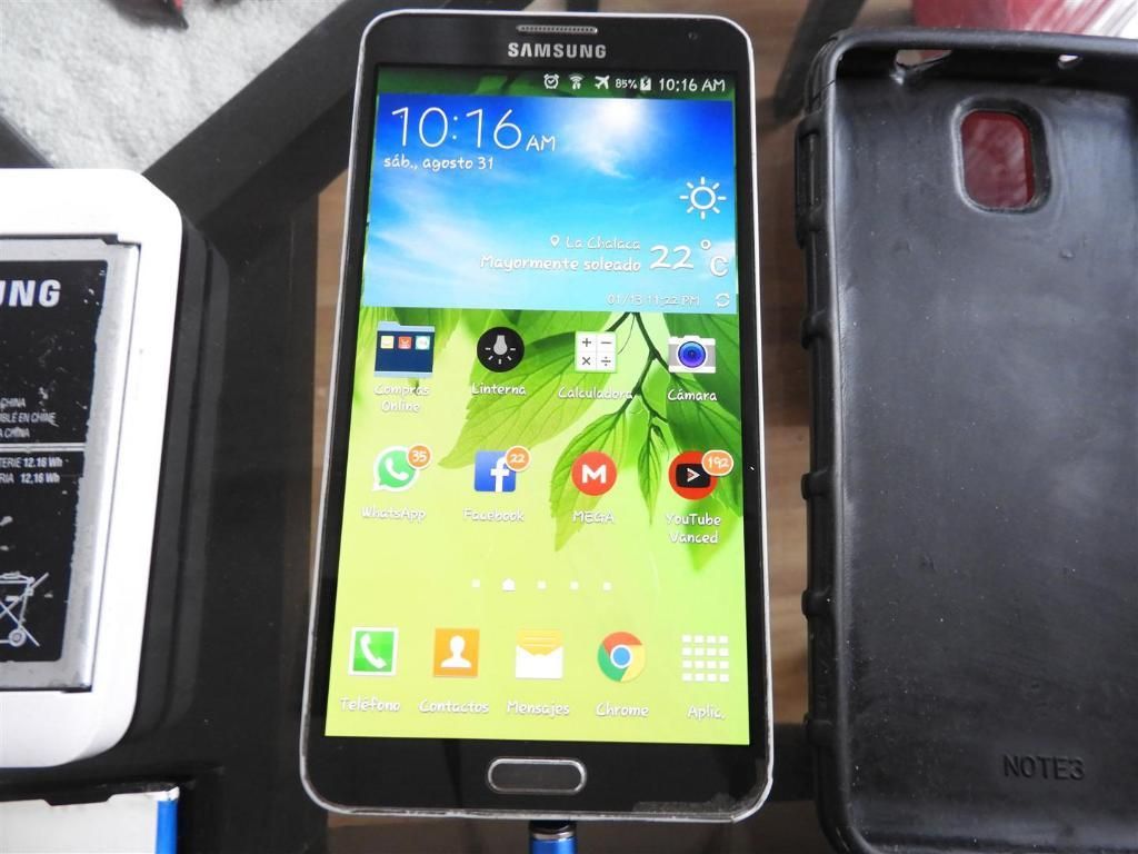 Samsung Note 3 Carga Inalambrica vendo o cambio