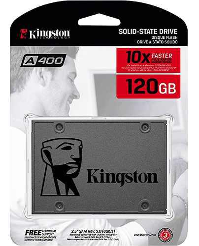 Ssd 120gb Kingston A400 2.5 Sata Ill Solid State Drive