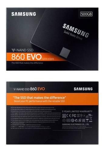 Ssd 2.5 7mm Samsung 860 Evo 500gb Sata 3.0