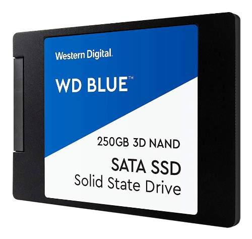 Ssd 2.5 7mm Wd Blue 3d Nand 250gb Sata 3.0
