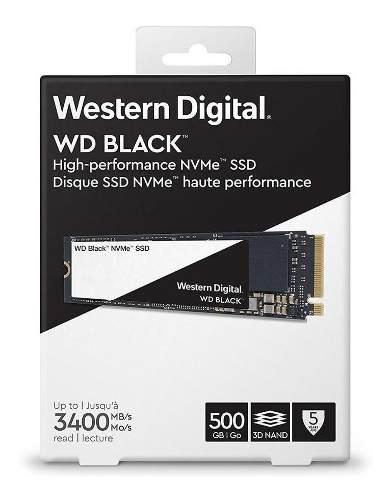Ssd M.2 Solido Wester Digital 500gb (Wds500g2xoc) Black