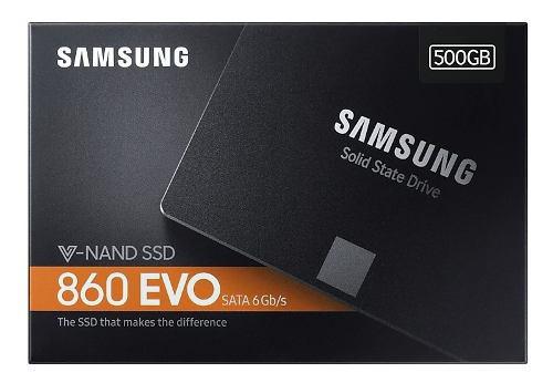 Ssd Samsung 860 Evo 500gb - Sata 3.0 - Stock Disponible