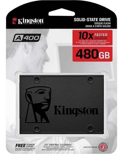 Ssd Solido Kingston 480gb (Sa400s37/480g) Blister