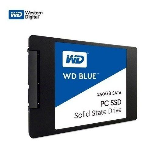 Ssd Solido Wester Digital 250gb (Wds250g2b0a-00sm50) Azul