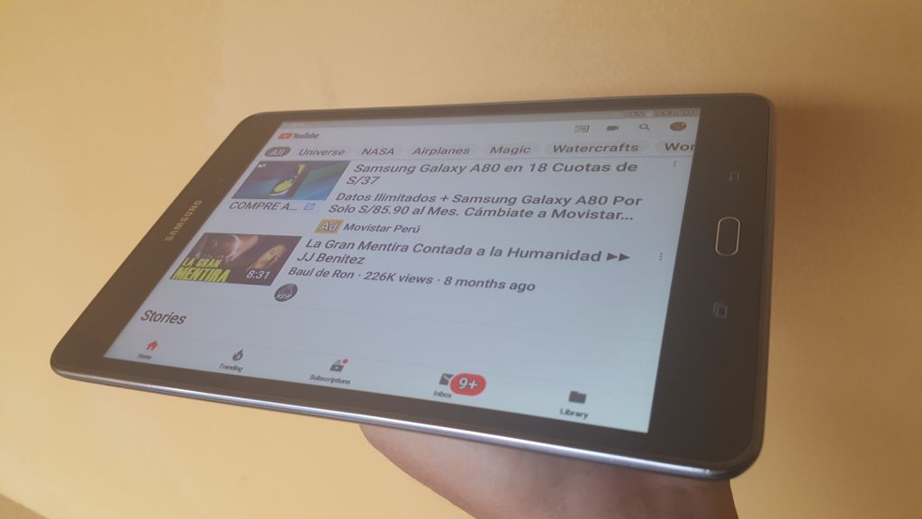 Tablet A Samsung 85