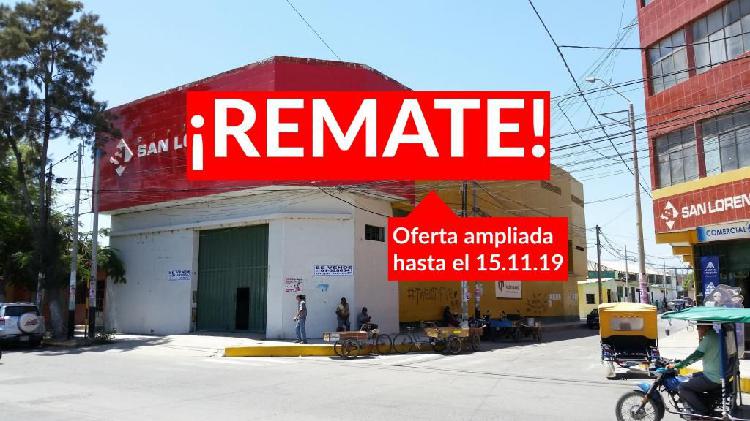 Remate! Ahora 315,000 Hasta El 15.11.19 Local Comercial en