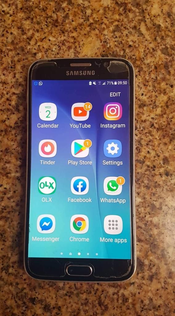 Remato Samsung S6 Galaxy Negro