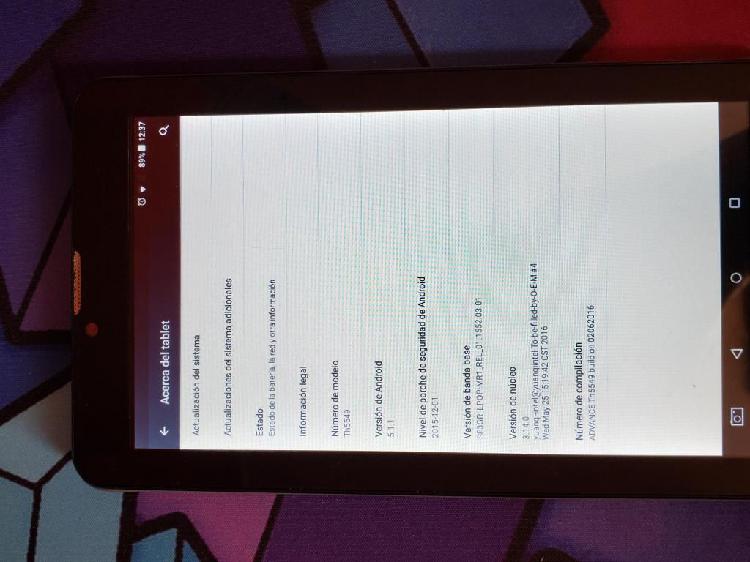 Tablet Advance 7' Dual Sim Wifi 3g Libre